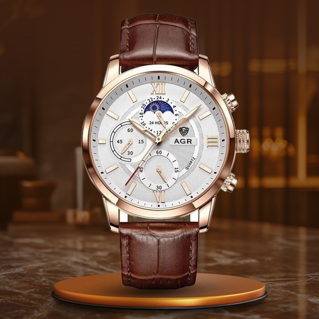 Luxus Läder Kvartsur™ – Patina-Butik