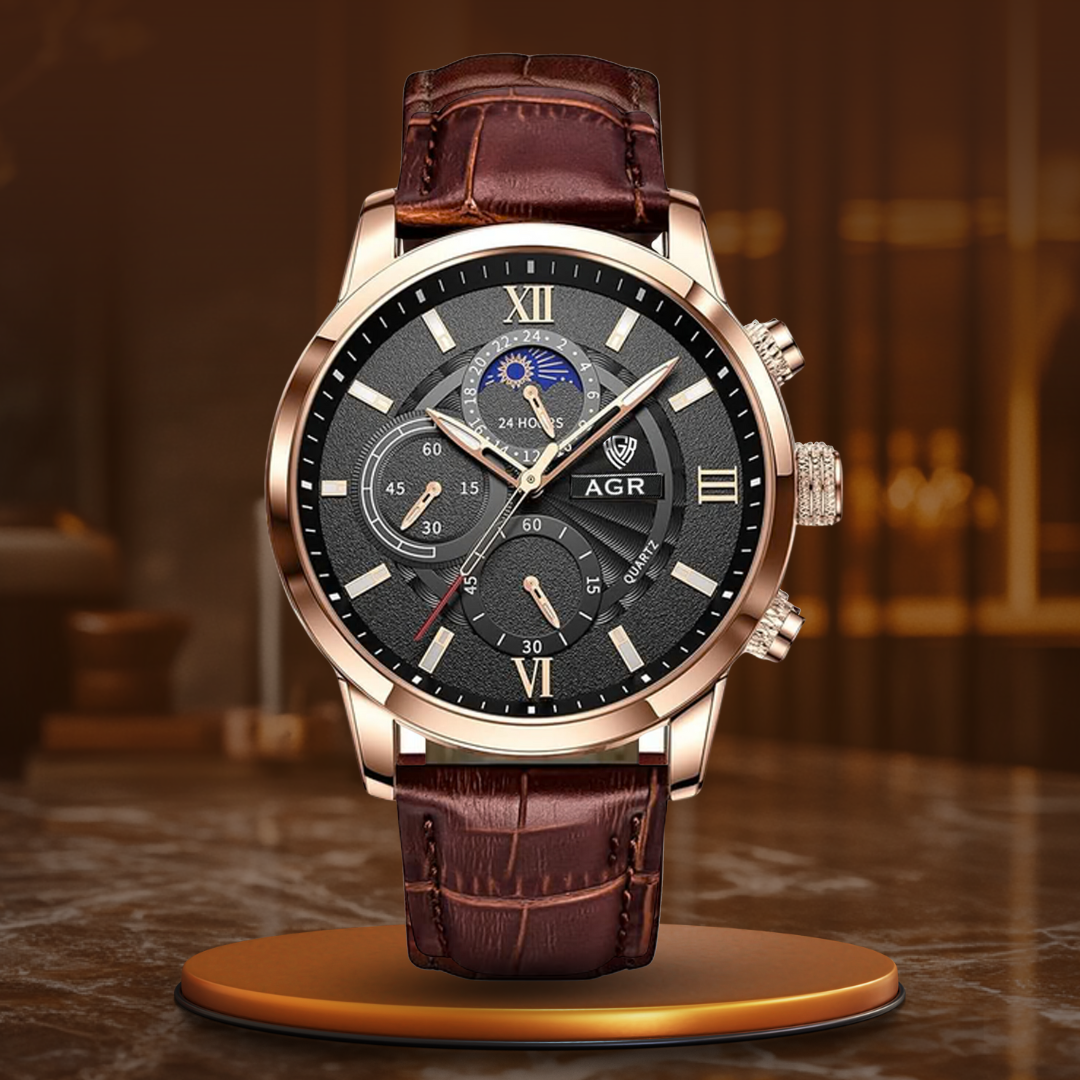 Luxus Läder Kvartsur™ – Patina-Butik