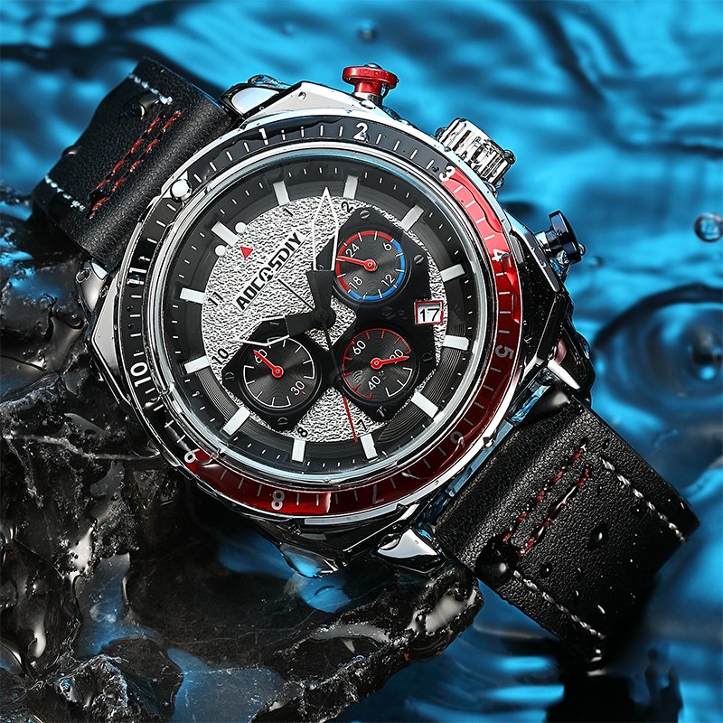 Luxus Chronograph Sport Kvartsur™ – Patina-Butik