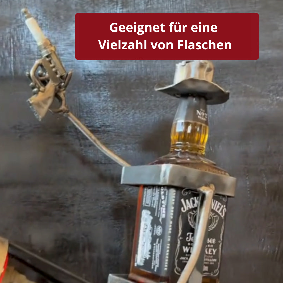 TotenkopfRack – Der Hingucker für jede Flasche