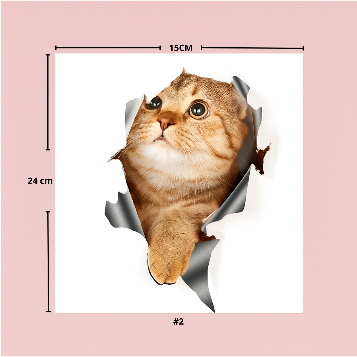 PetWallies™ – Süße 3D-Wandsticker mit Katzen & Hunden