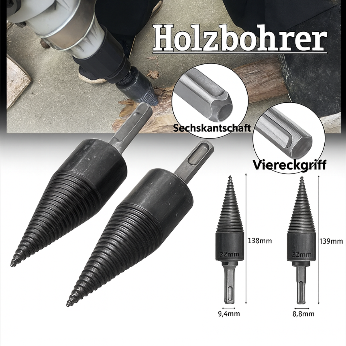 SpaltProX – Holzspalten ohne Axt, ohne Rückenschmerzen