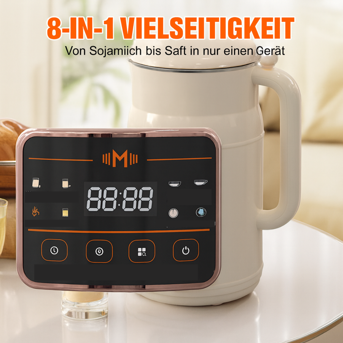 NutriPress Pro – Frische Pflanzenmilch & mehr auf Knopfdruck