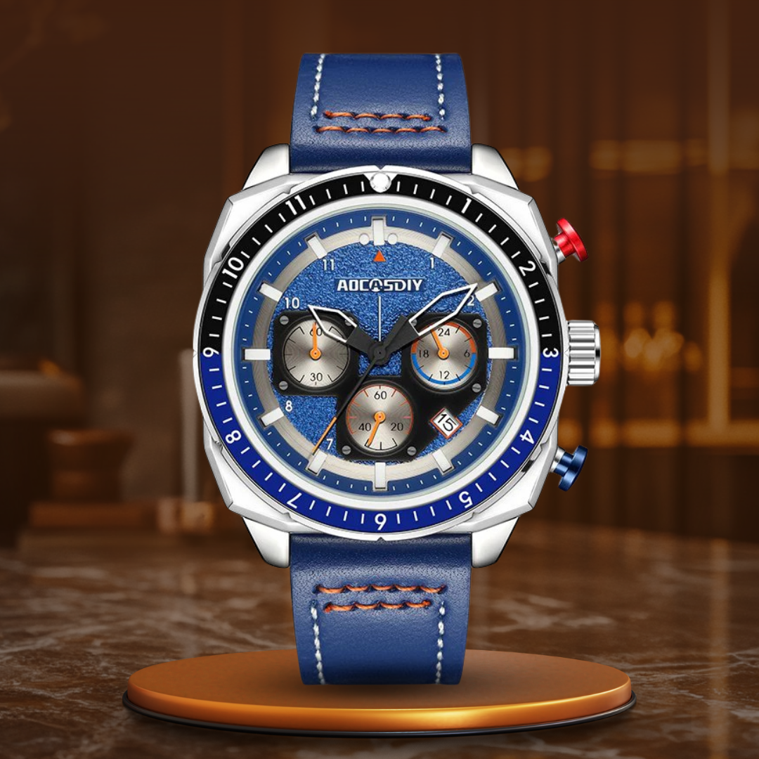 Luxus Chronograph Sport Kvartsur™ – Patina-Butik