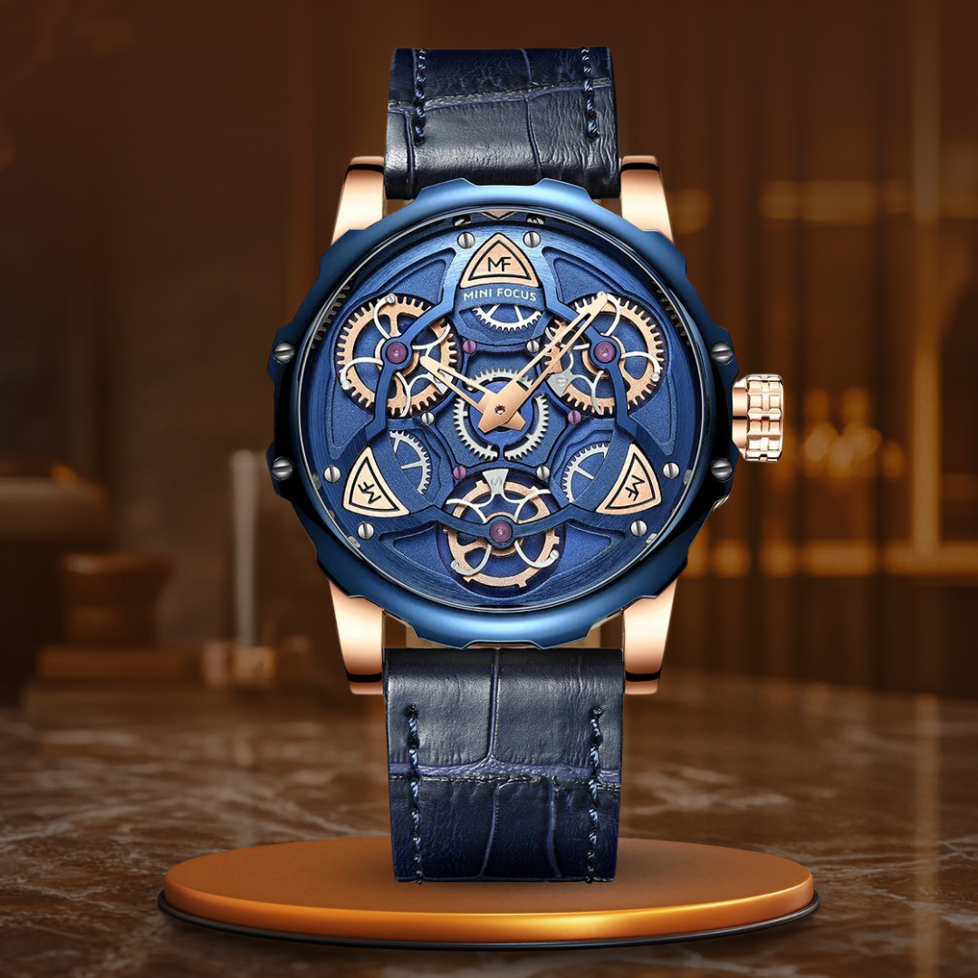 Herr Lyxig Militär Sportklocka™ – Patina-Butik