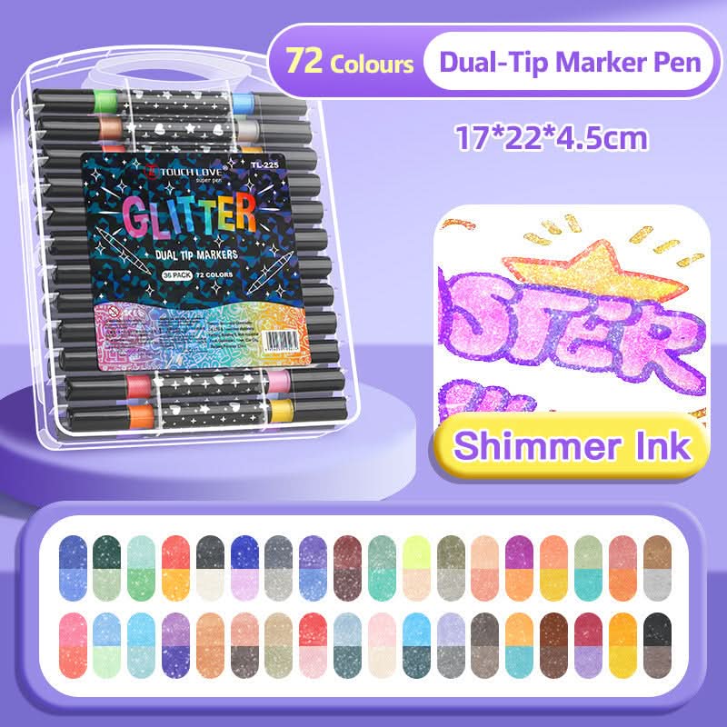 GlitzerArt Duo – Für brillante Linien mit Wow-Effekt