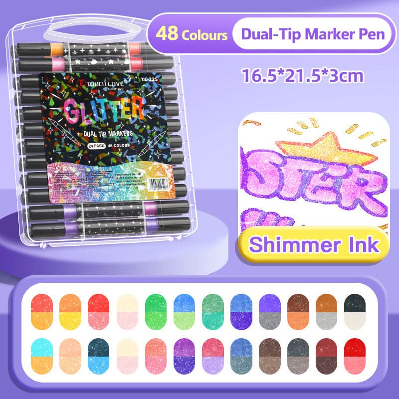 GlitzerArt Duo – Für brillante Linien mit Wow-Effekt