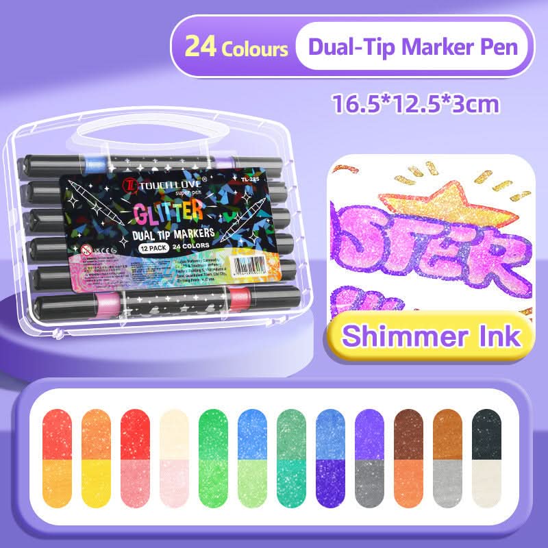 GlitzerArt Duo – Für brillante Linien mit Wow-Effekt