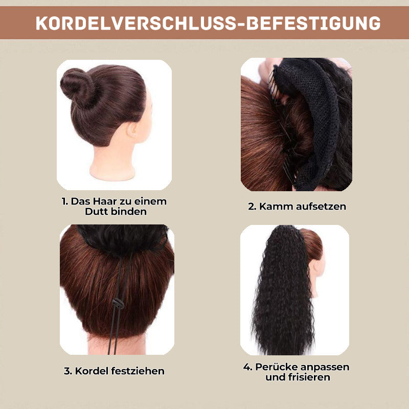 GlamWave Ponytail – In Minuten zu voluminösem Haar