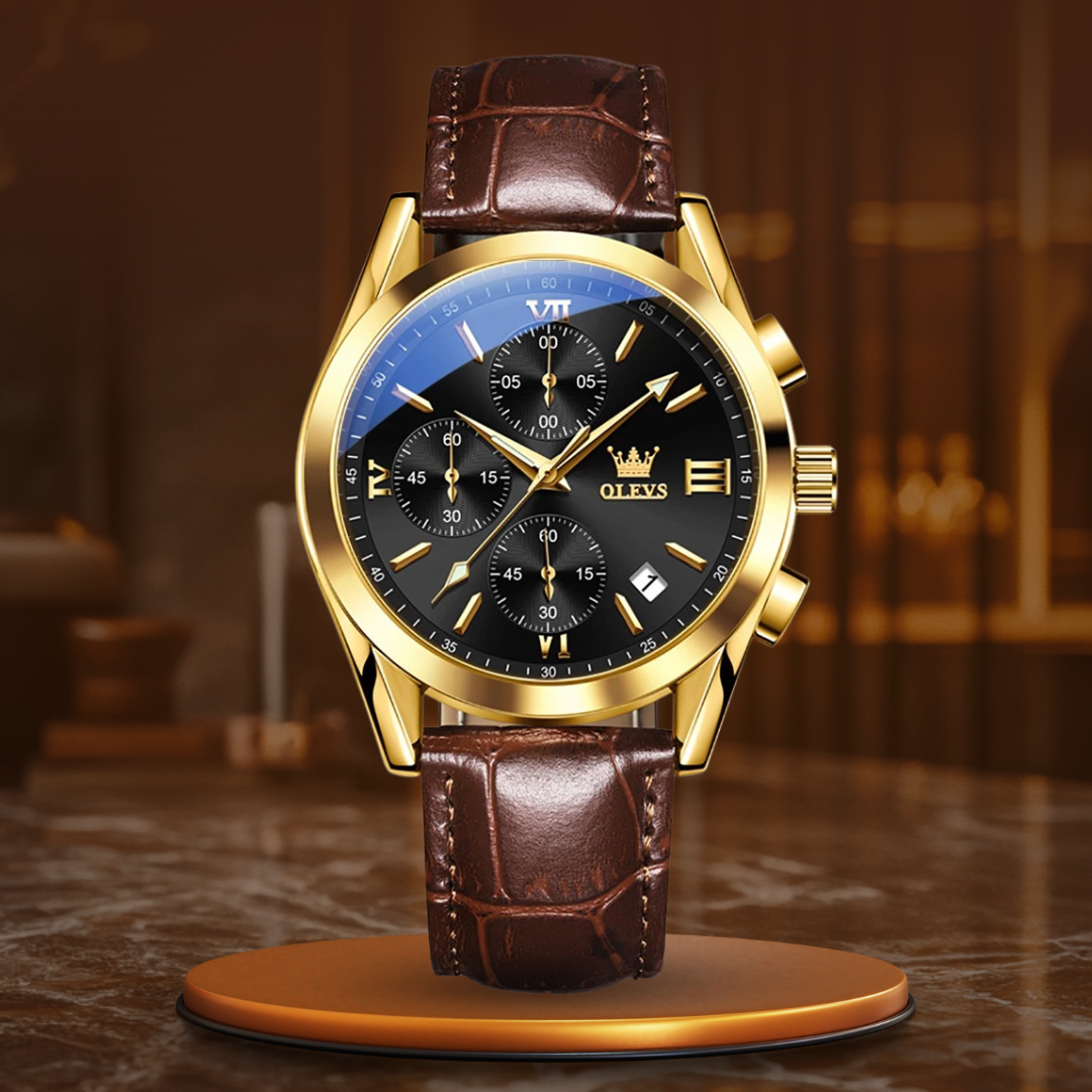 Kvarts Luminous Kronografklocka™ – Patina-Butik