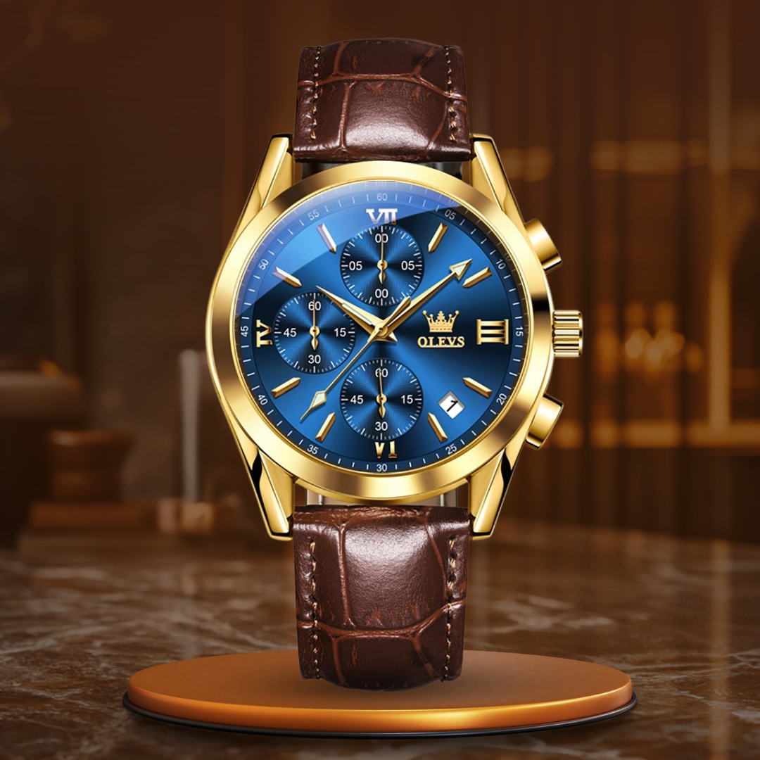 Kvarts Luminous Kronografklocka™ – Patina-Butik