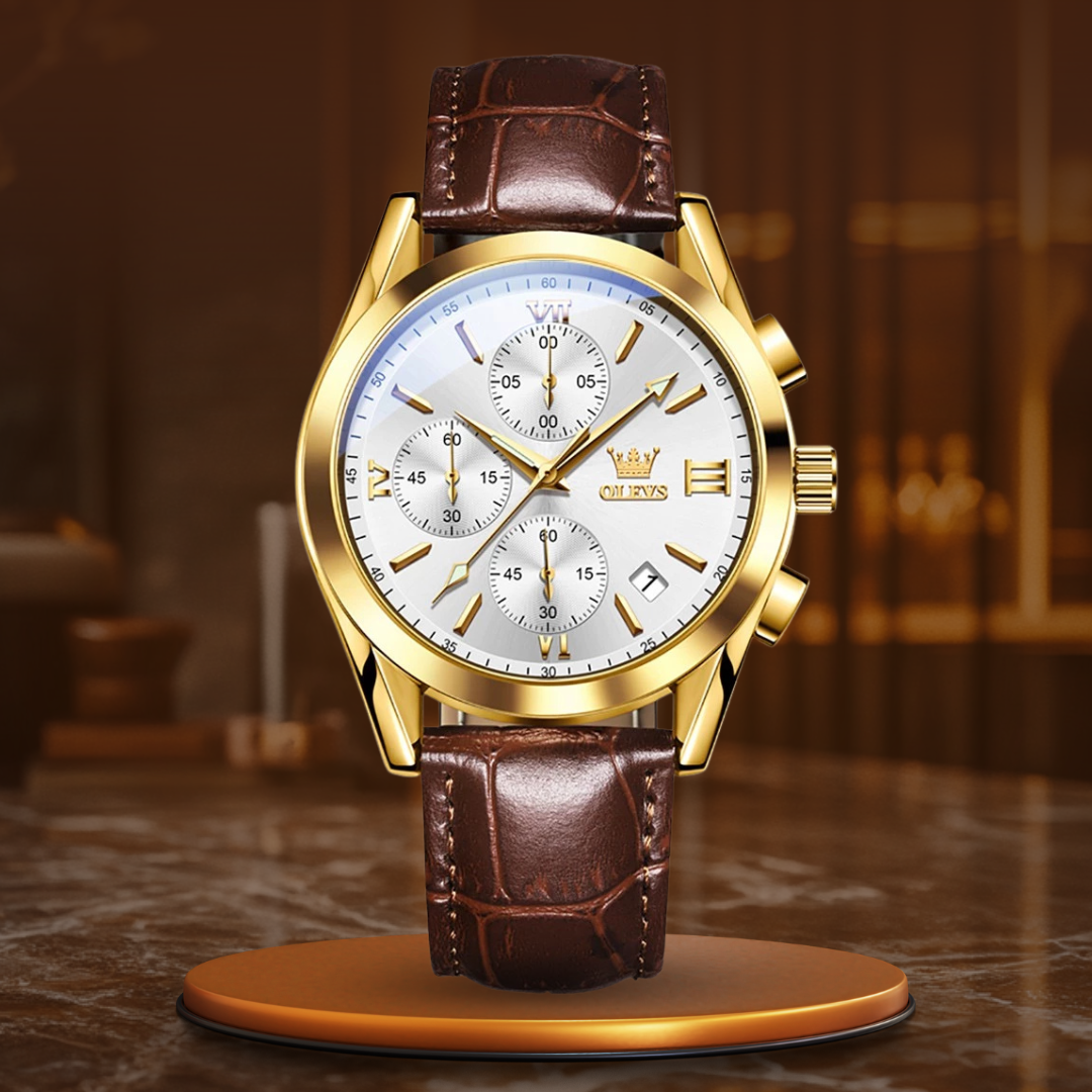 Kvarts Luminous Kronografklocka™ – Patina-Butik