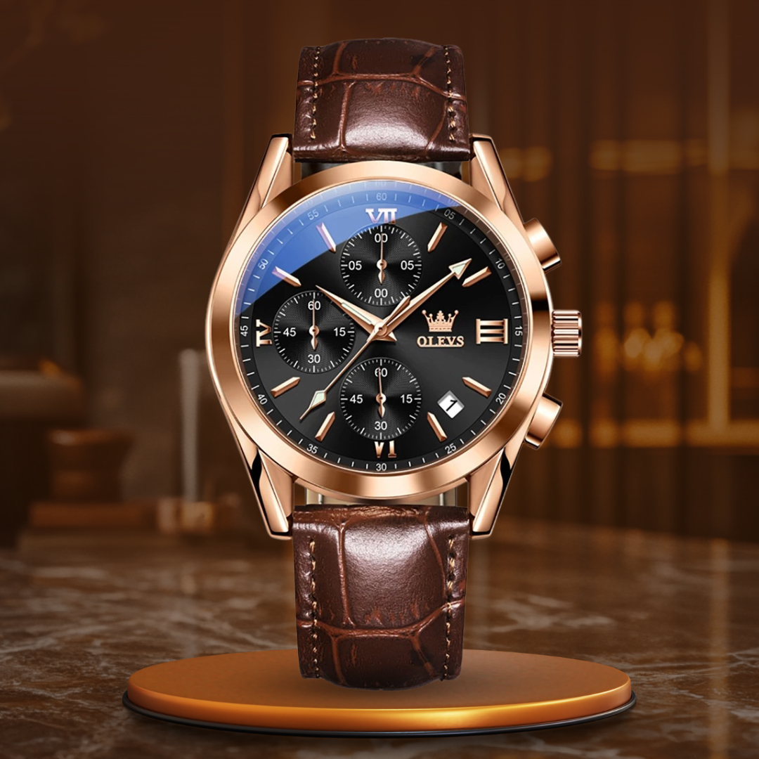 Kvarts Luminous Kronografklocka™ – Patina-Butik
