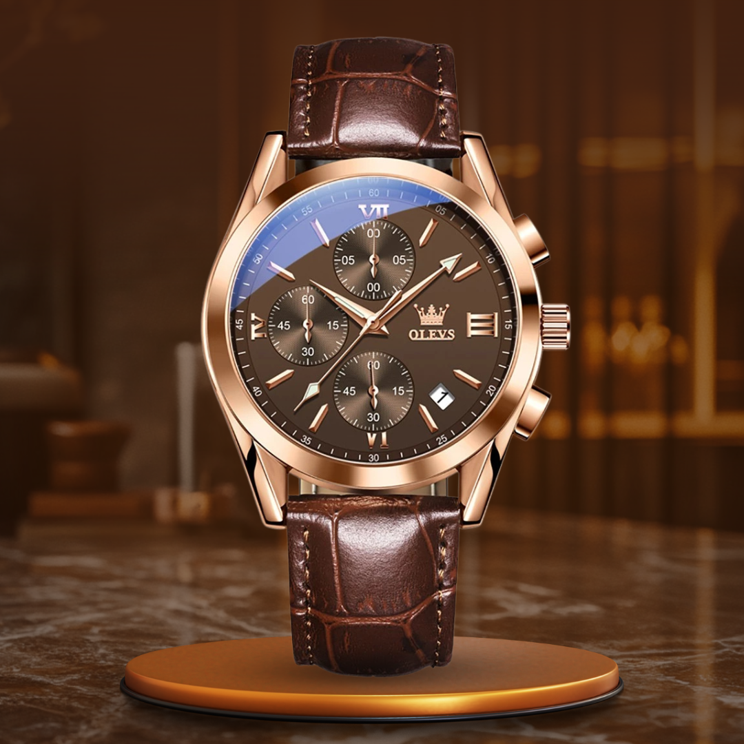 Kvarts Luminous Kronografklocka™ – Patina-Butik