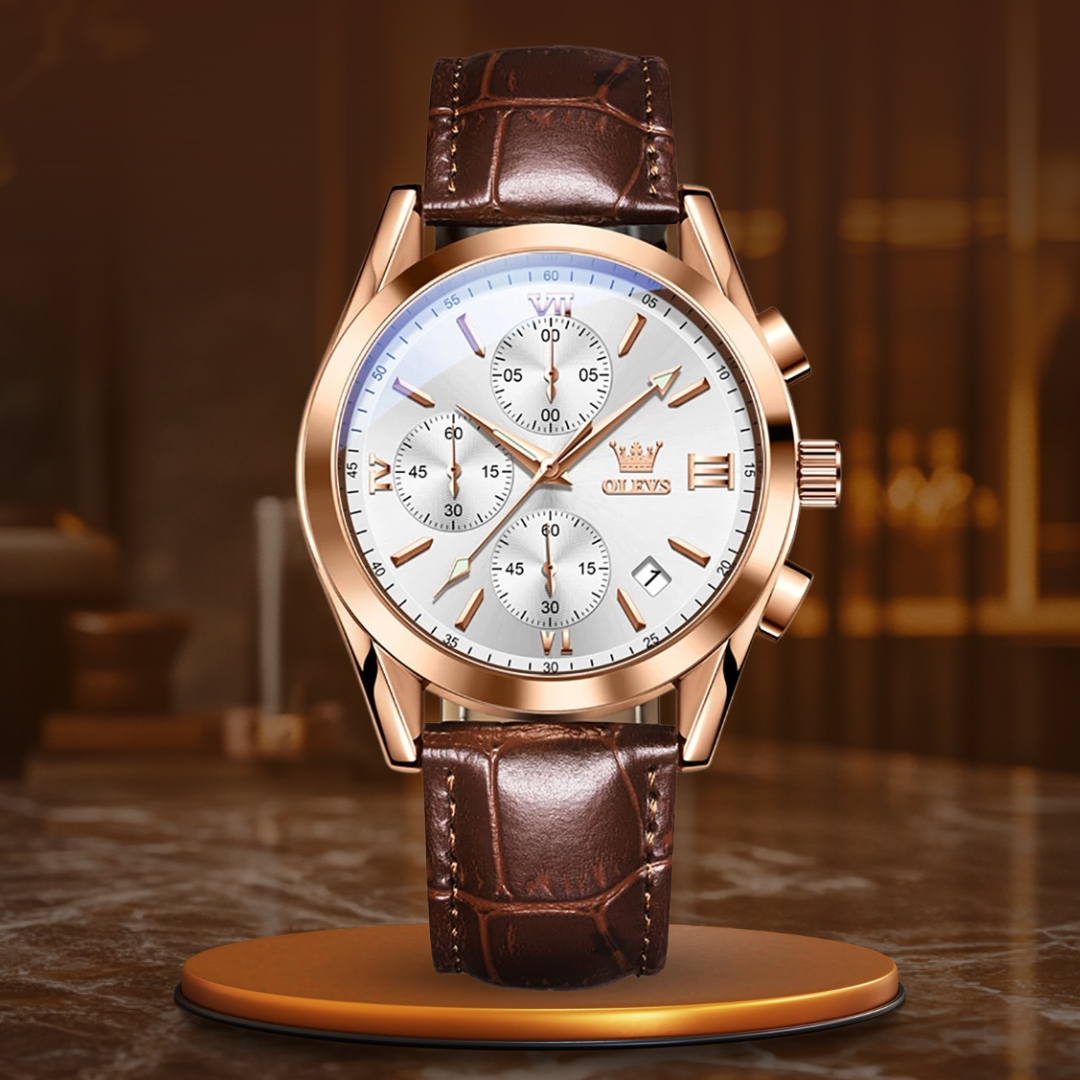 Kvarts Luminous Kronografklocka™ – Patina-Butik
