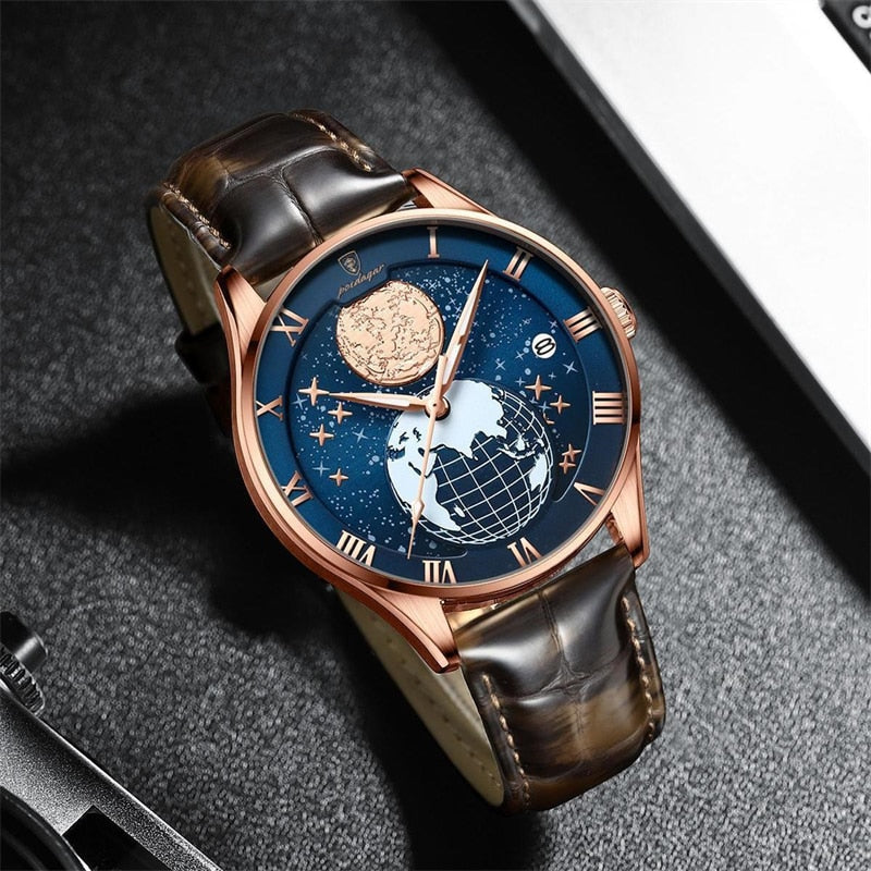 FORRETNINGSURE™ – Kvarts Herrklocka – Patina-Butik