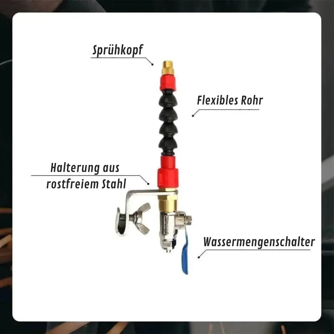 CleanCut Spray – Staubarmes Sprühgerät für präzise & saubere Schnitte
