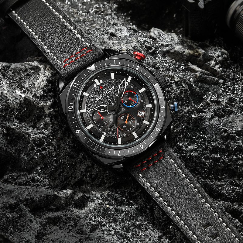 Luxus Chronograph Sport Kvartsur™ – Patina-Butik