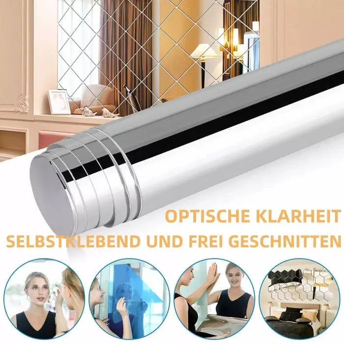 FlexiReflect – Der sichere, bruchsichere Spiegel-Wandaufkleber