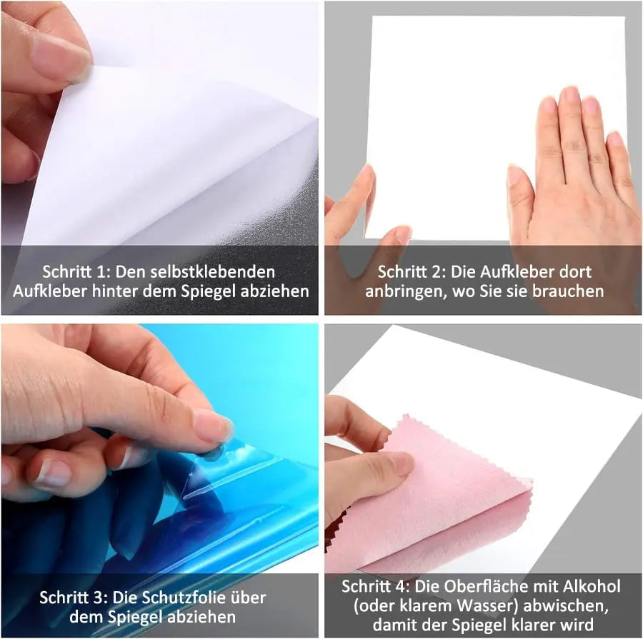FlexiReflect – Der sichere, bruchsichere Spiegel-Wandaufkleber