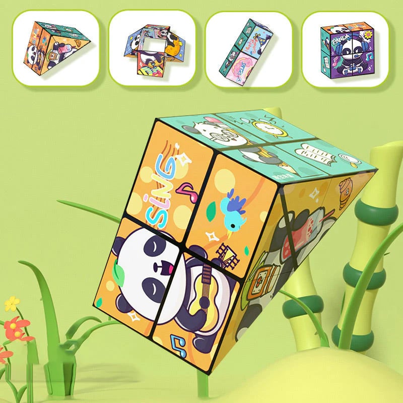 PandaMorph Cube – Der magische Faltspaß für kreative Kinder