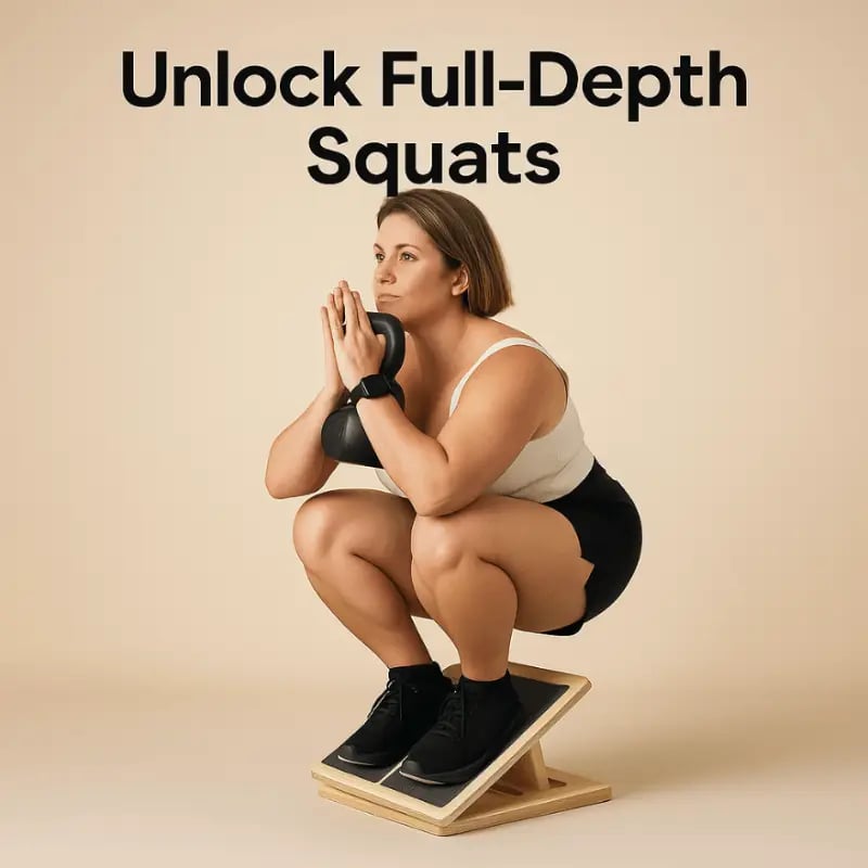 FlexStride™ Balance Board — Befreie deine Waden, spüre jede Bewegung neu und sag Schmerzen Lebewohl!