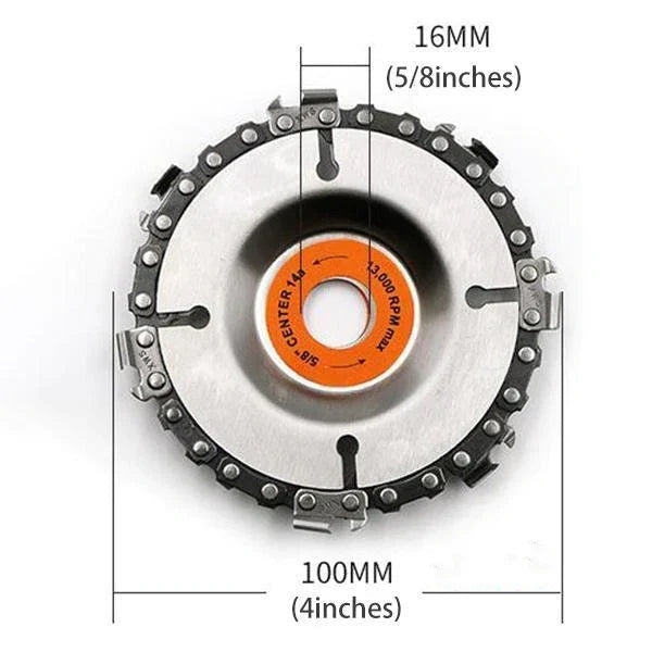 WoodMaster Disc – Müheloses Schneiden & Schnitzen in Sekunden