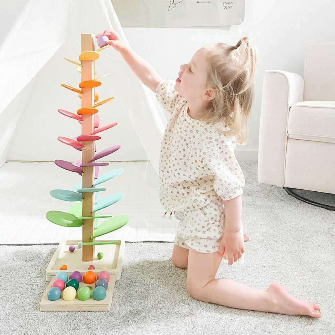 KugelRegen – Montessori-Spielspaß mit Klang & Farbe