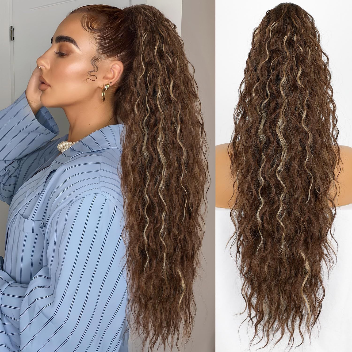 GlamWave Ponytail – In Minuten zu voluminösem Haar