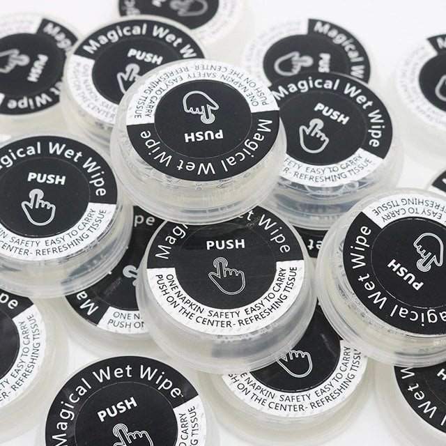 PurePop™ – Kompakte Handtücher zum Aktivieren & Reinigen (50stück)