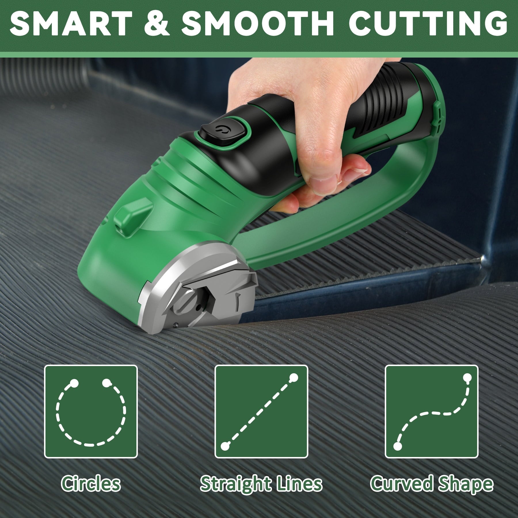 CutPro Glide – Kabelloser Power-Cutter für alle Materialien