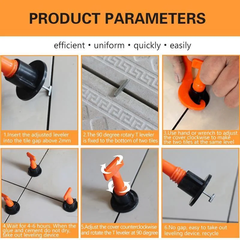 LevelProFix™ – Perfekt ebene Fliesen ohne Mühe