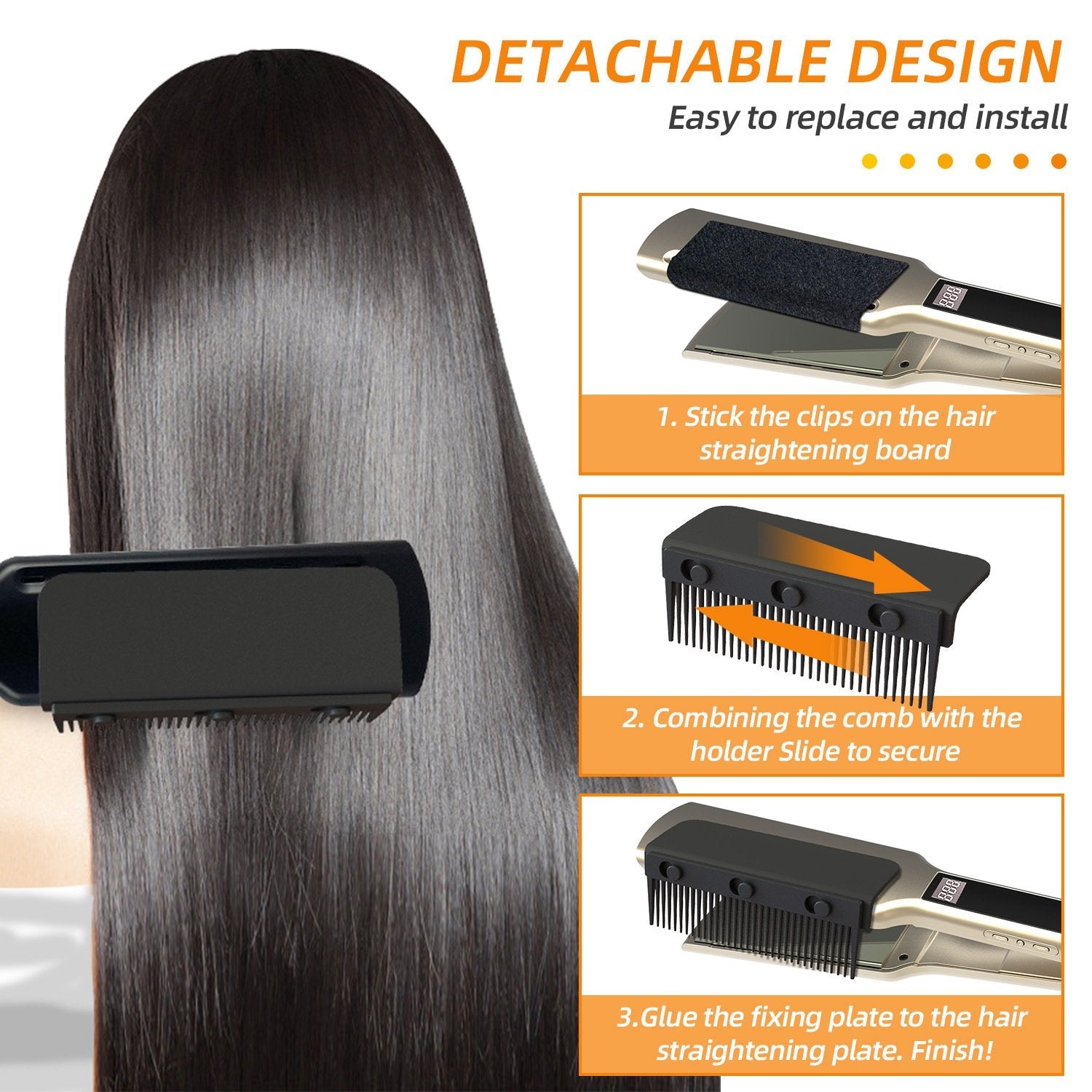 SilkEase – Salon-Glattes Haar in Minuten