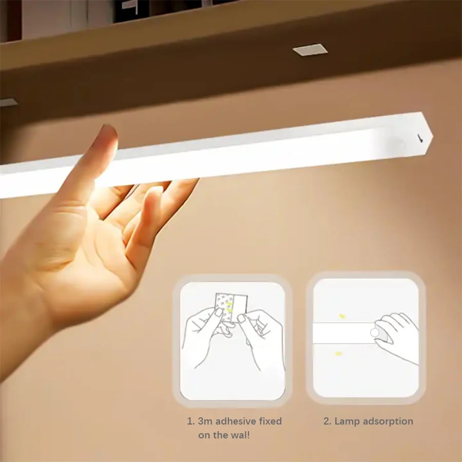1+1 GRATIS | LumiStrip – Intelligente magnetische LED-Leuchte mit Bewegungssensor
