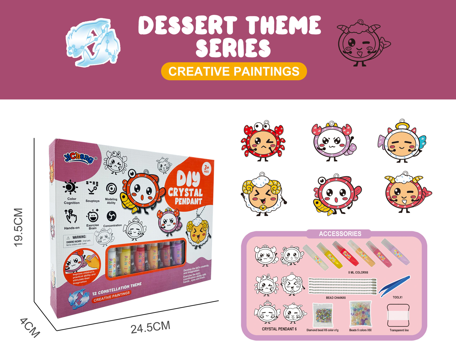 GlimmerJoy™ — Endlose funkelnde Bastelabenteuer, die Kinderherzen im Sturm erobern!