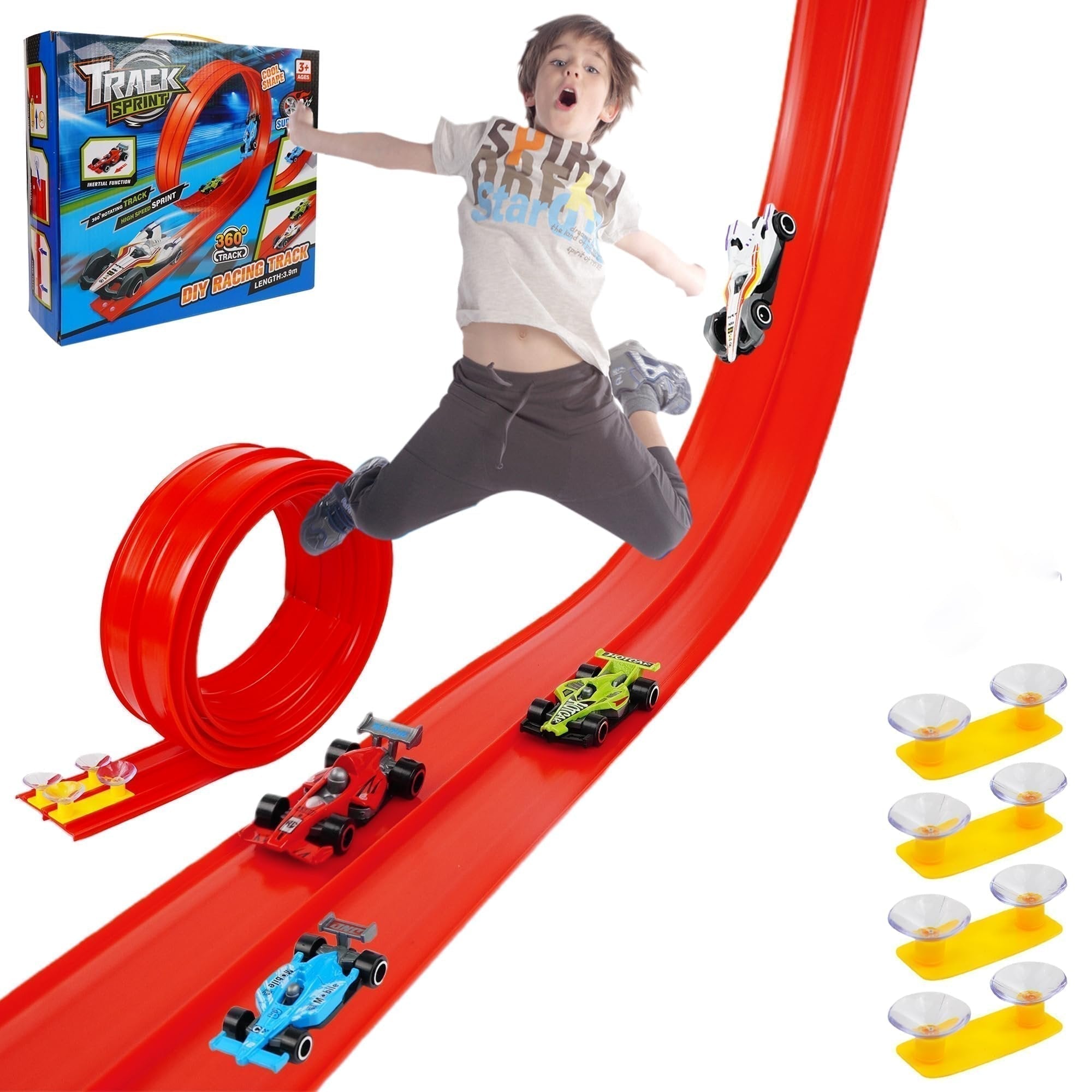 TrackTwist RaceBahn – Fördert Kreativität & Rennspaß ohne Grenzen
