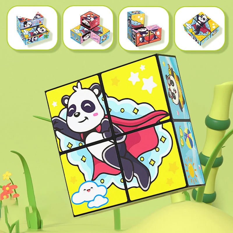 PandaMorph Cube – Der magische Faltspaß für kreative Kinder