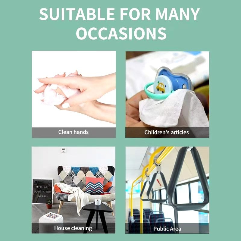 PurePop™ – Kompakte Handtücher zum Aktivieren & Reinigen (50stück)