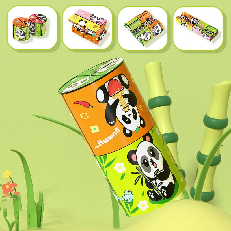 PandaMorph Cube – Der magische Faltspaß für kreative Kinder