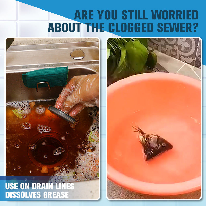 1+1 GRATIS | PowerClean™ Rohrreiniger – Löst Verstopfungen in Sekunden!