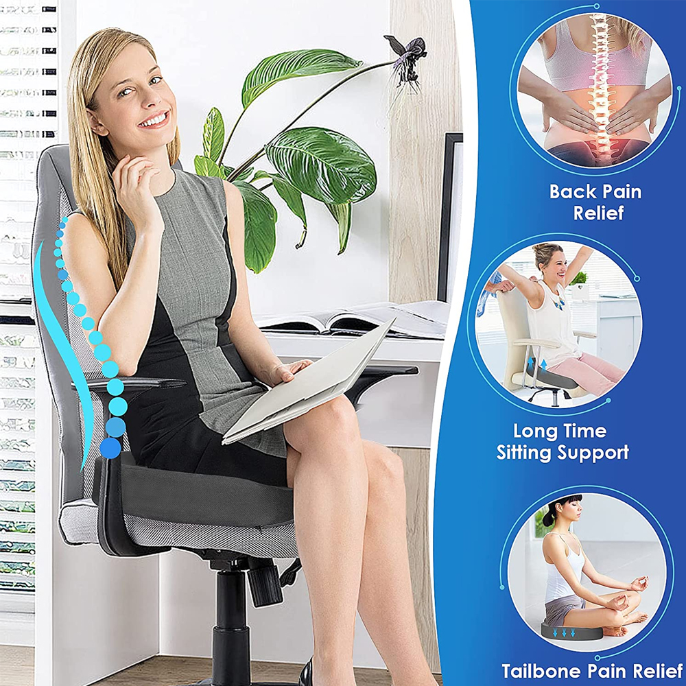 SpineEase Cushion – Schmerzfreies Sitzen den ganzen Tag!