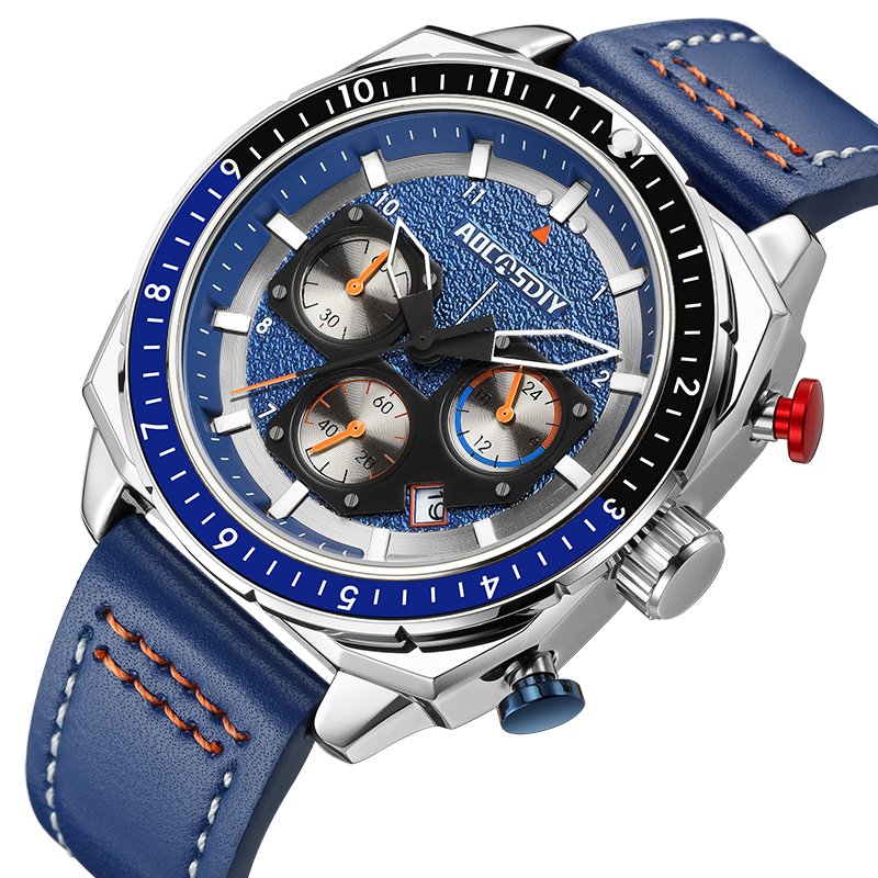Luxus Chronograph Sport Kvartsur™ – Patina-Butik
