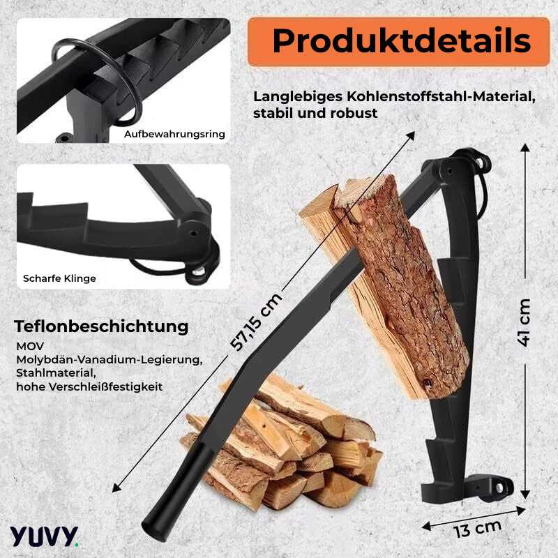 HolzKraft Pro – Mühelos & Sicher Holz spalten
