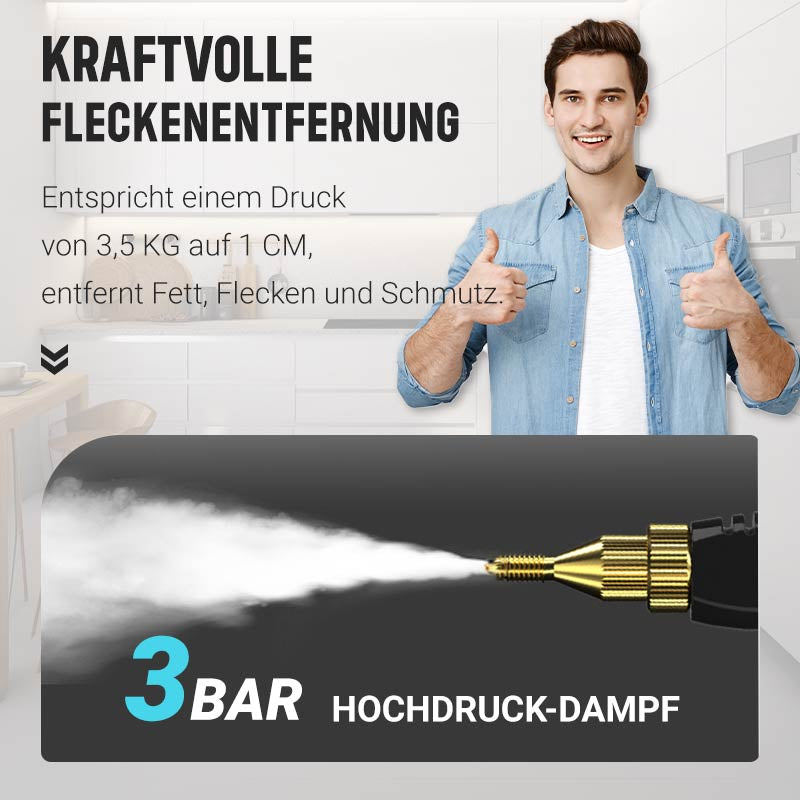 PowerSteam 2500 – Fett & Schmutz in Sekunden weg