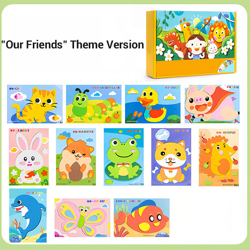 KreatiKids™ – Hier klebt die Fantasie zum Leben!