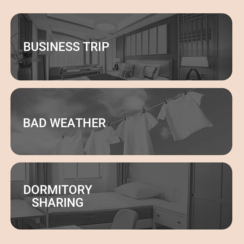 AeroDry – Saubere, trockene Kleidung überall